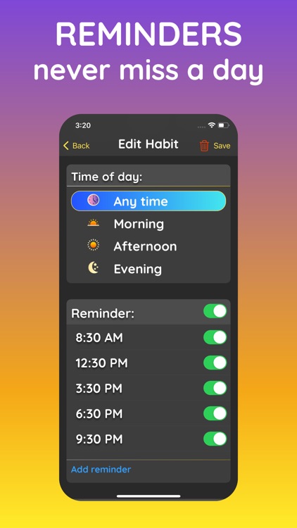 Streakster - Habit Tracker screenshot-3