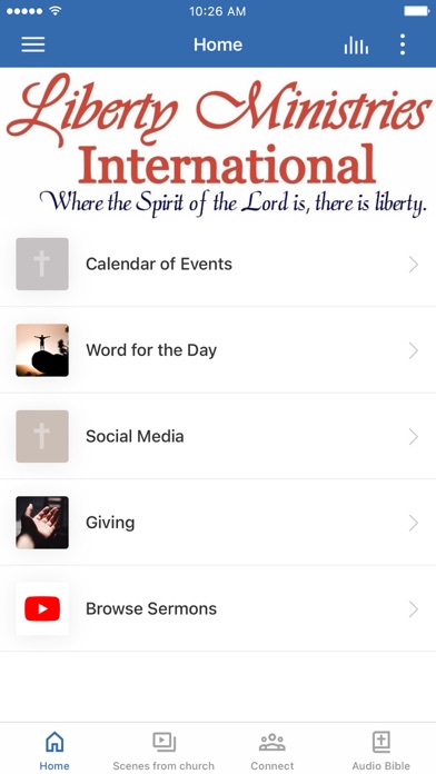 Liberty Ministries Int'l Screenshot