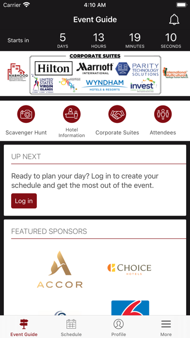 NABHOOD Events Screenshot