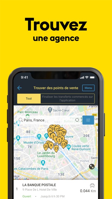Transfert Western Union® Transfert Western Union®
