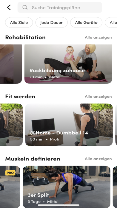 HERBODY - Frauenfitness Screenshot