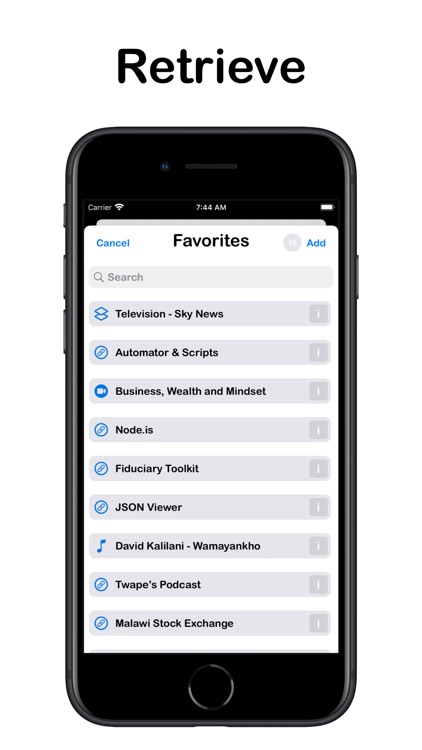 Marker for Bookmarks