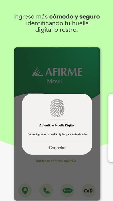 Afirme Móvil Screenshot