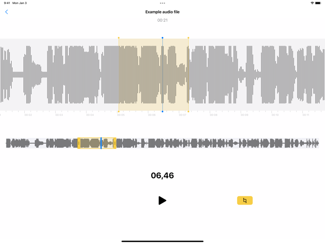 ‎Audio Trimmer - Trim Audio Screenshot