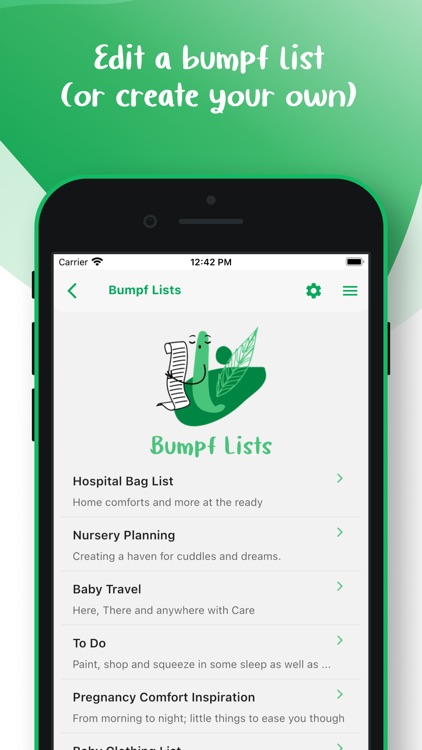 Bumpf : Pregnancy & Baby+ App screenshot-4