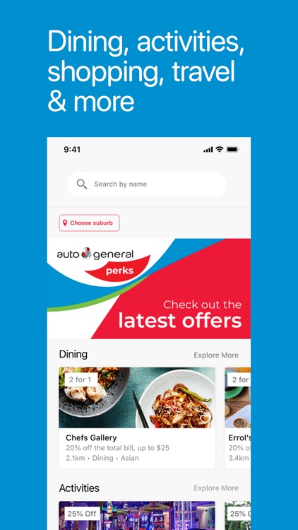 Auto & General Perks