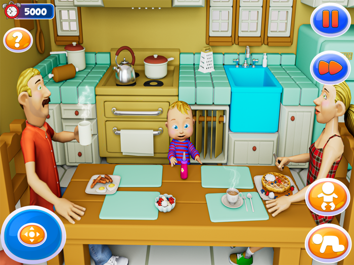 Real Mother Baby Life Care Sim