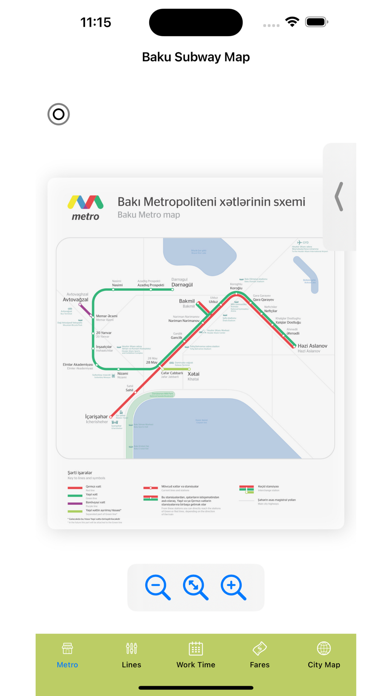 Screenshot #2 pour Baku Subway Map