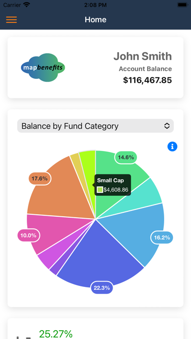 mapbenefits Screenshot