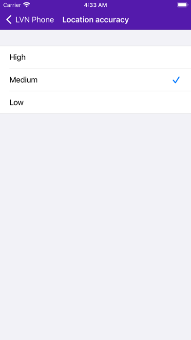 Screenshot #3 pour LVN Phone