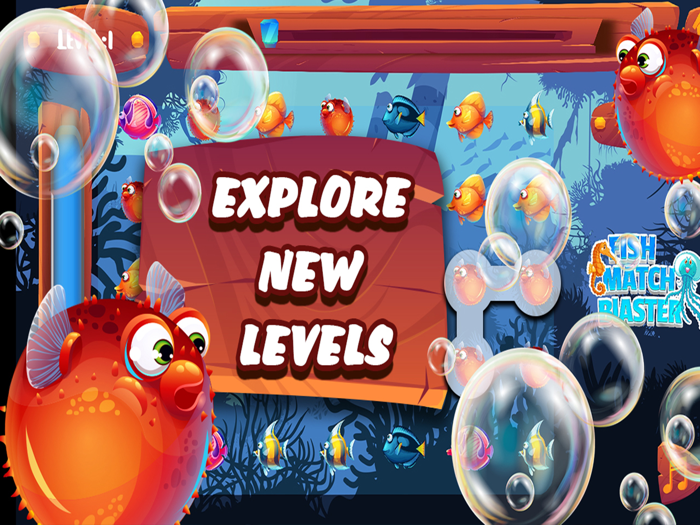 Fish Match Blaster Blast 3