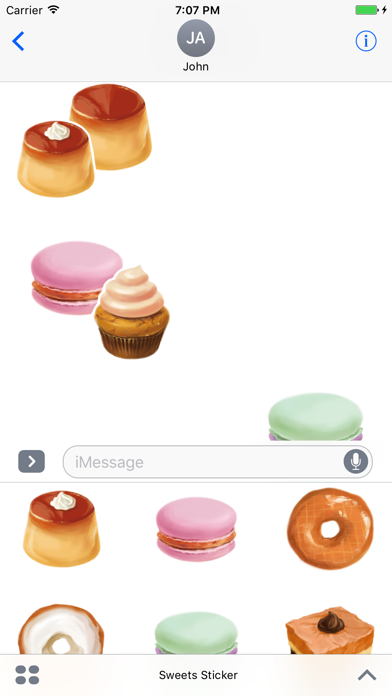 Dessert Sticker Screenshot