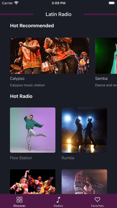 Latin Radio Music Screenshot