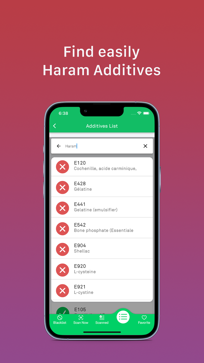 Halal and Healthy Scanner