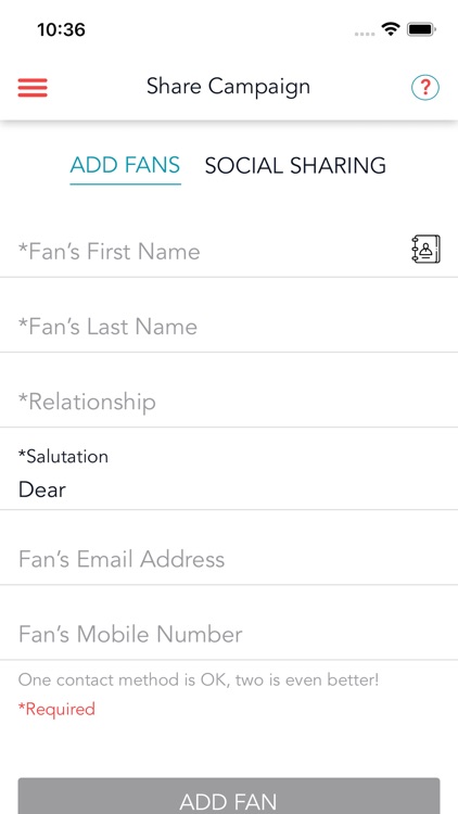 Front Rush Fundraising