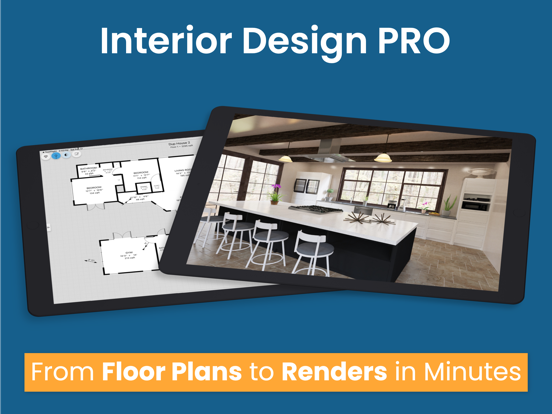 Interior Design PRO iPad app afbeelding 1