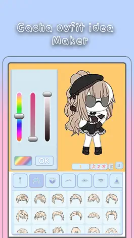 Game screenshot Gacha maker : Outfit Ideas apk