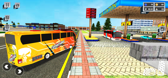 Coach Bus Simulator Game 2023
