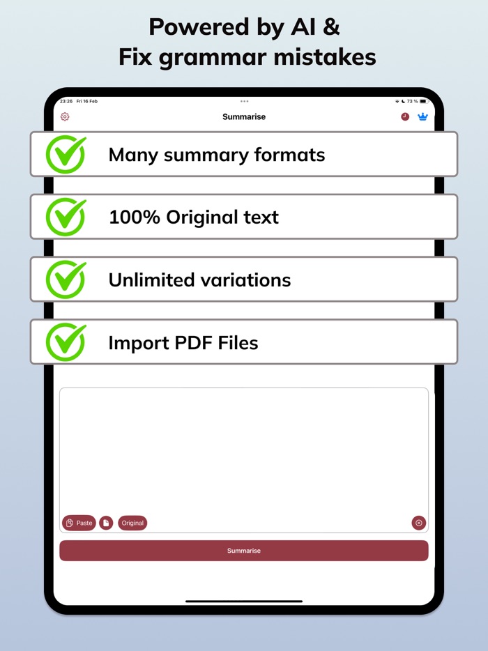 AI Summary Text Summarizer
