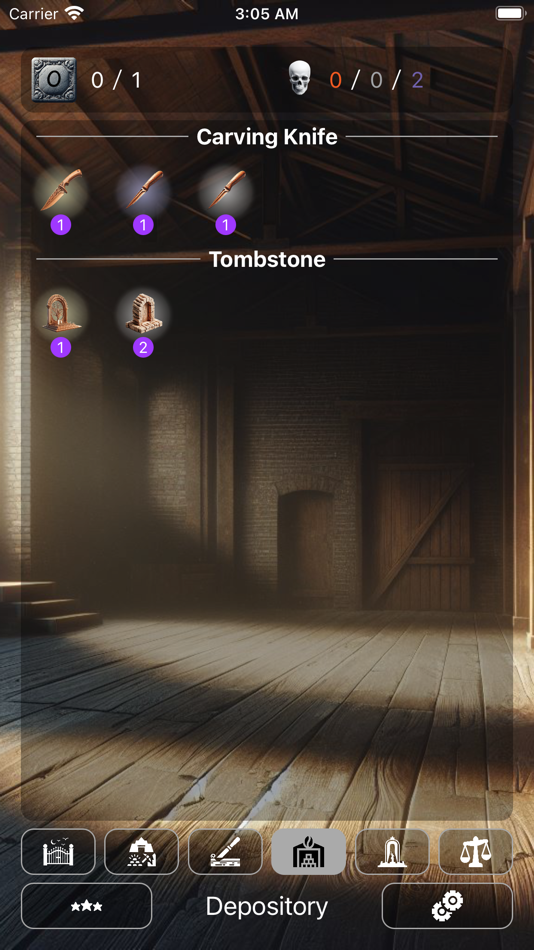 #8. TombstoneSculptor (iOS) Podle: CHIA CHEN CHANG