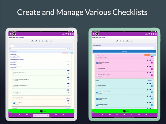 Aloha Planner - Notes & Lists iPad screenshot 4 - Productivity app