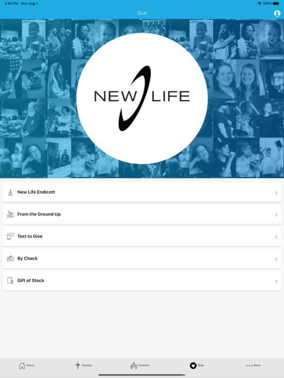 New Life FM Church iPad screenshot 3 - Lifestyle app