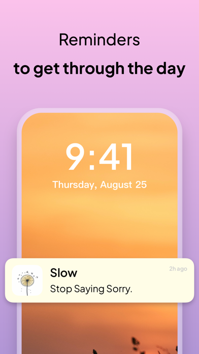 Slow - Life Quotes Screenshot