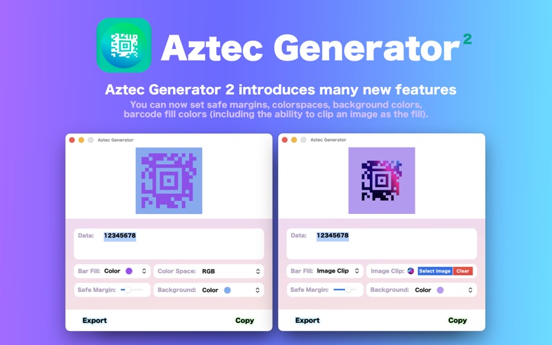 aztec generator 2 - code maker iphone screenshot 1