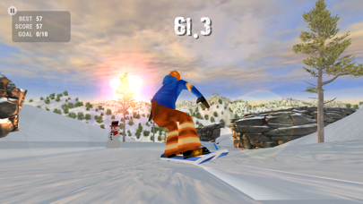 Crazy Snowboard Screenshot