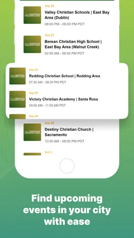 Game screenshot Christian College Fairs App hack