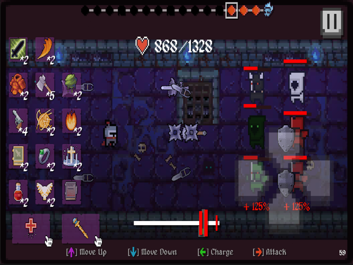 Rhythm Knight Roguelite Game