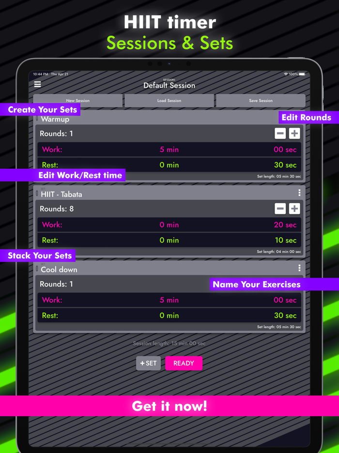 Top Timer - HIIT Tabata EMOM