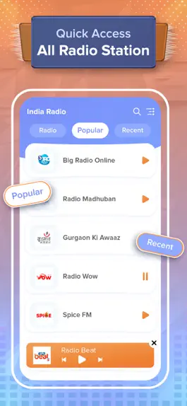 Game screenshot Live India Radio Stations FM hack