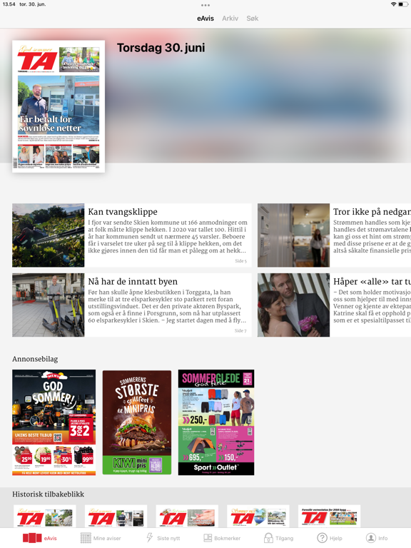 Screenshot #4 pour Telemarksavisa eAvis