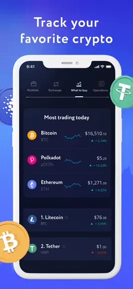 Game screenshot Crypto tracker - CoinTrack apk