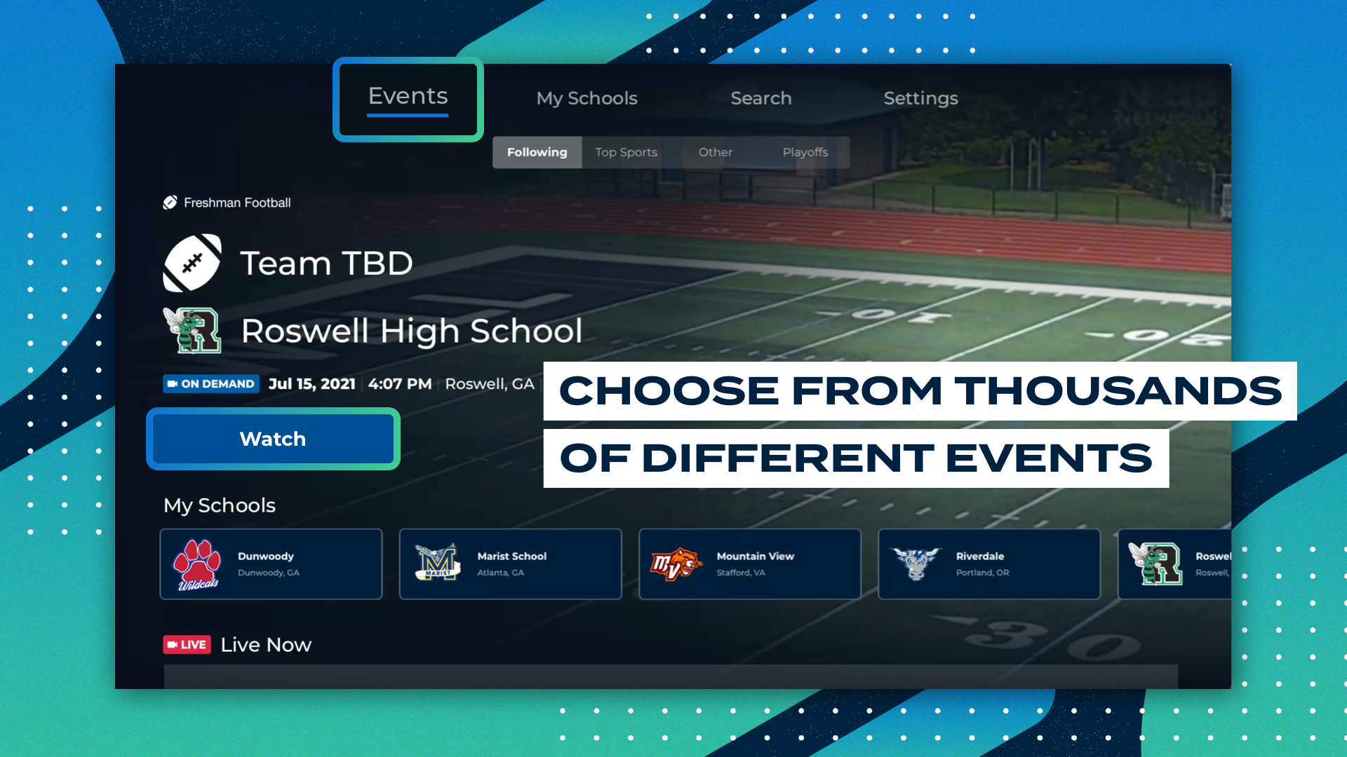 NFHS Network screenshot 13