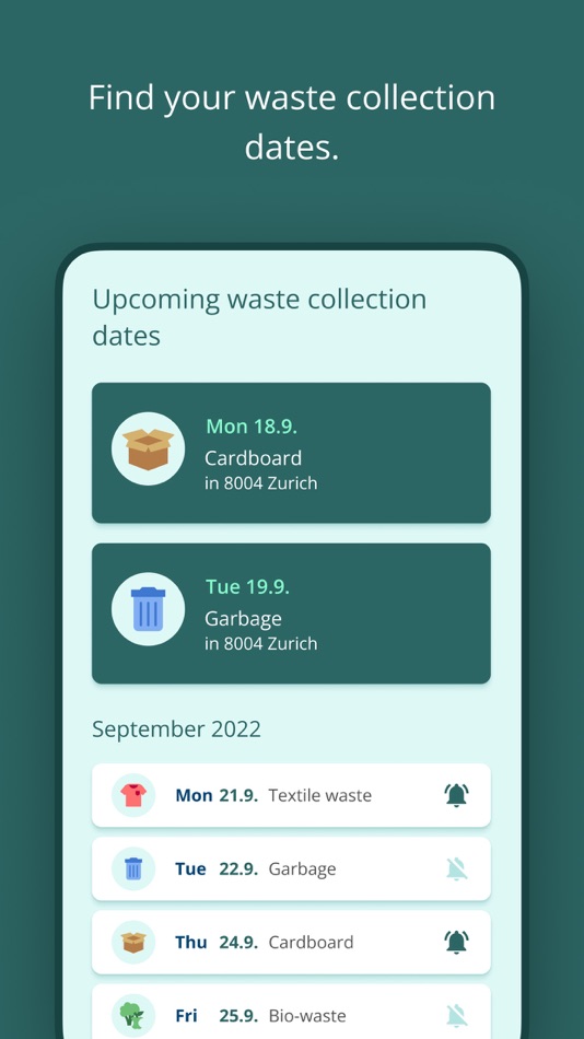 #3. reCHycle (iOS) Podle: dreipol GmbH