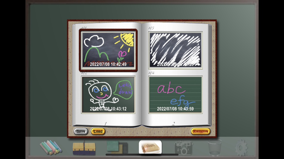 #6. Real ChalkBoard for iPhone (iOS) Podle: DazzleSystem Co.,Ltd.