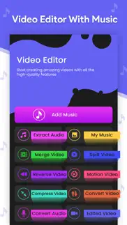 video editor - add music iphone screenshot 1