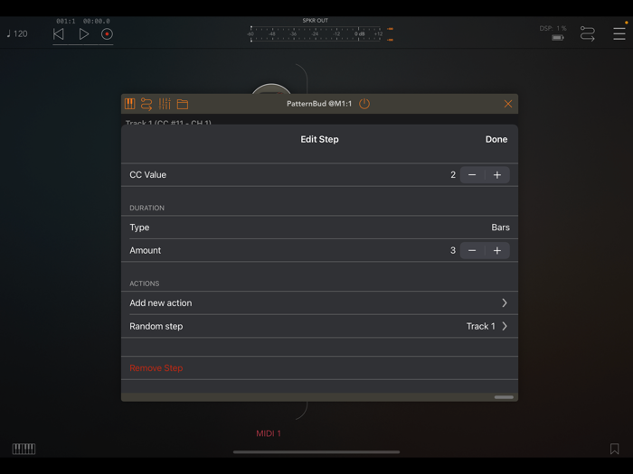 PatternBud - MIDI CC Sequencer