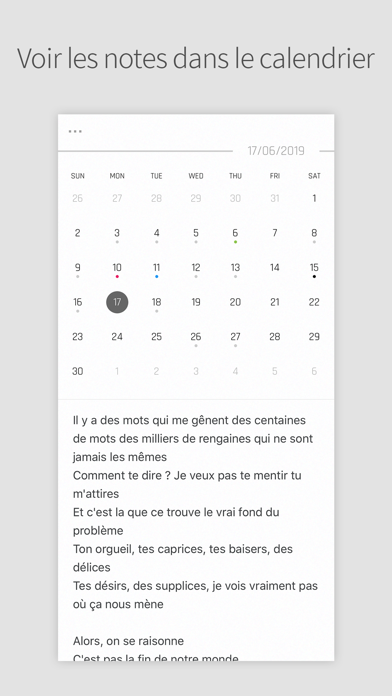 Screenshot #2 pour DAILY NOTE - Note du jour