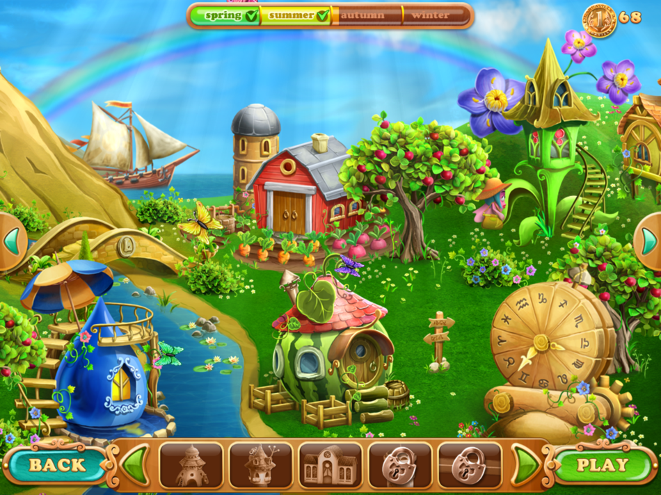 #4. Laruaville 3 Match-3 Puzzle (iOS) 由: LGT SIA