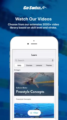 Game screenshot GoSwim: Learn Better Technique apk