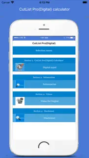 cutlist pro digital calculator iphone screenshot 1