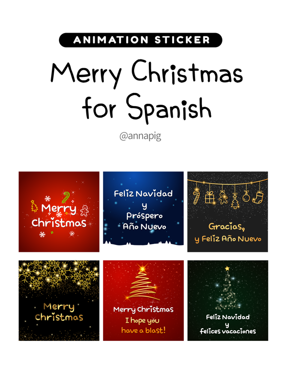 Screenshot #4 pour Merry Christmas for Spanish