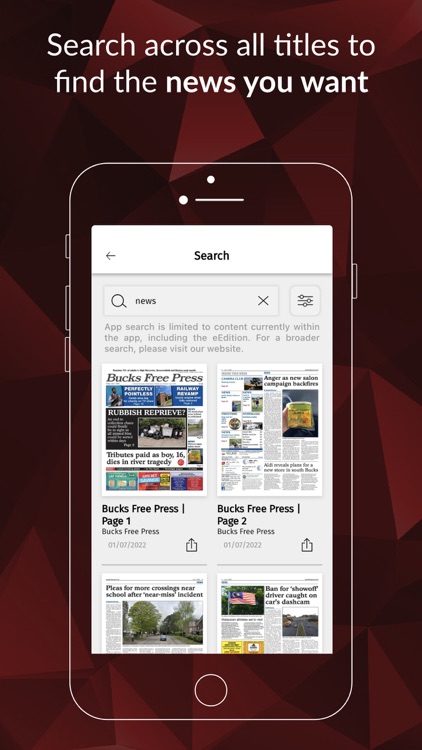 Bucks Free Press screenshot-3