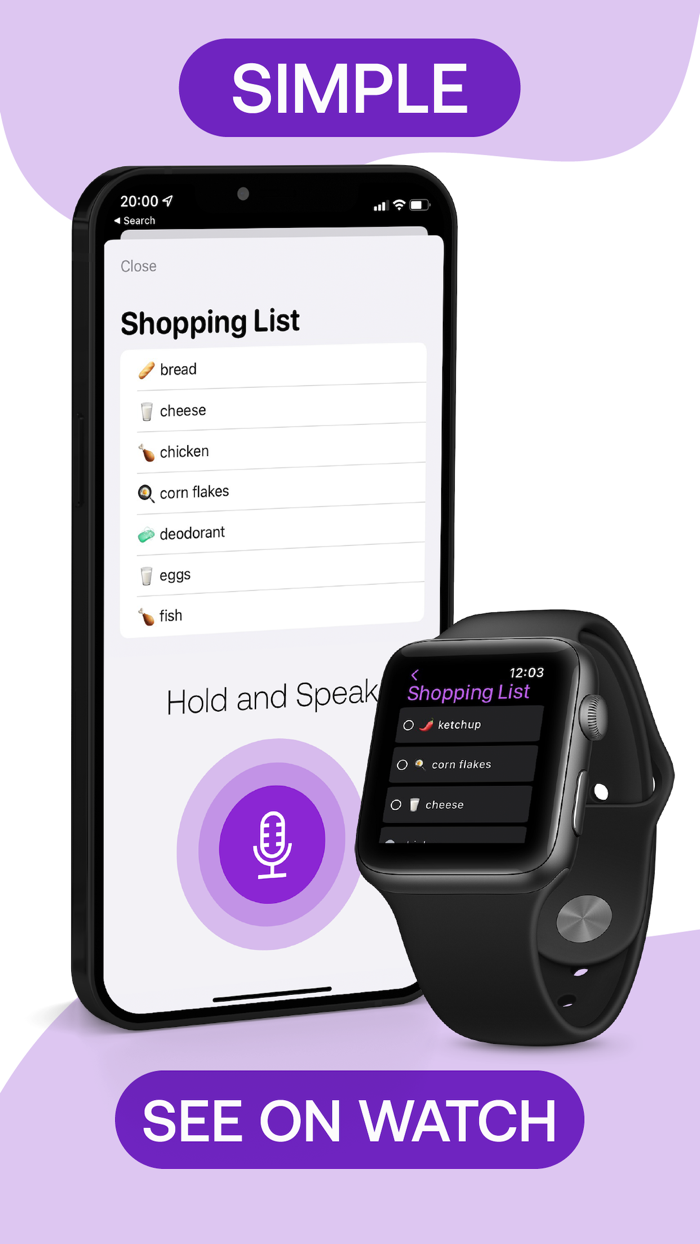 Smart Grocery Shopping List