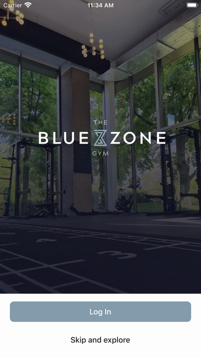 The Blue Zone Gym Screenshot