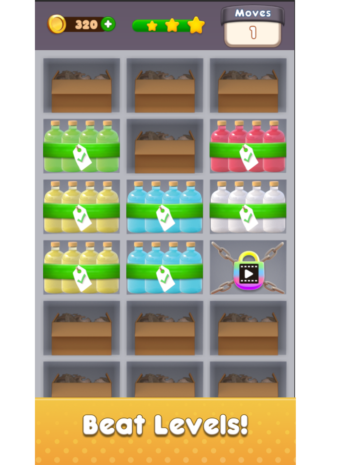 Goods Triple 3D Sorting Games