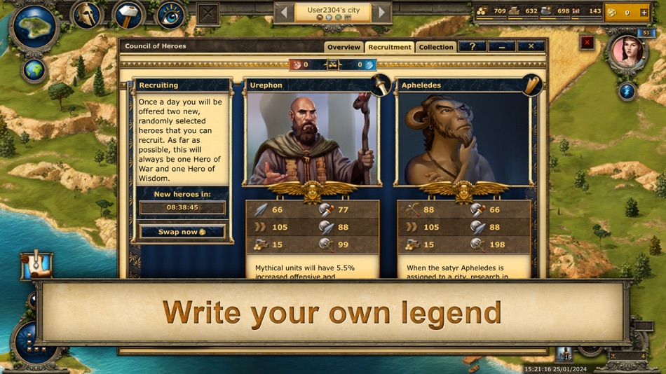 #3. Grepolis - Divine Strategy MMO (iOS) Podle: InnoGames